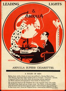 Abdulla Cigaretter, 1920