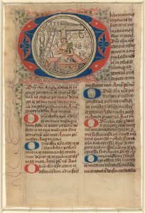 Kristus som sorgens mand af Netherlandish 15th Century