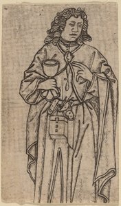 Sankt Johannes af Netherlandish 15th Century