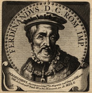 Den hellige romerske kejser Ferdinand I. af Netherlandish School