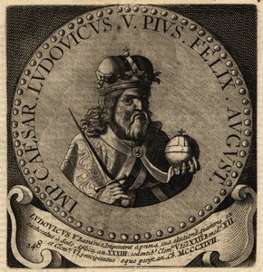 Den hellige romerske kejser Ludvig IV. af Netherlandish School