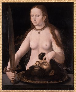 Judith med hovedet af Holofernes, 1530 af Netherlandish School