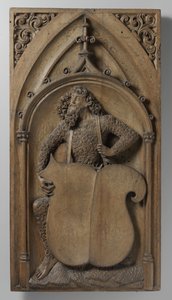 Panel fra en orgelkasse, ca. 1510-20 af Netherlandish School