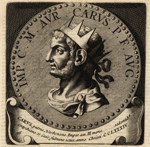 Portræt af den romerske kejser Carus. af Netherlandish School