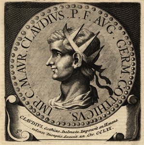 Portræt af den romerske kejser Claudius II. af Netherlandish School