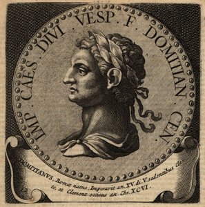 Portræt af den romerske kejser Domitian. af Netherlandish School