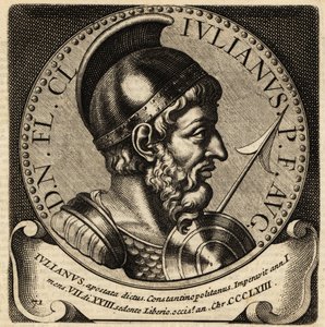Portræt af den romerske kejser Julian. af Netherlandish School
