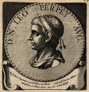 Portræt af den romerske kejser Leo I. af Netherlandish School