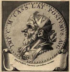 Portræt af den romerske kejser Postumus af Netherlandish School