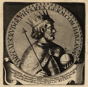 Rudolf I, konge af Tyskland. af Netherlandish School