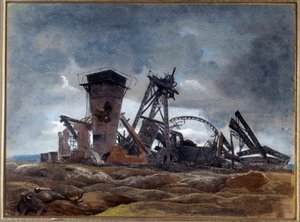"Minens brønd" 1915 (akvarel) af Neville Stephen Lytton