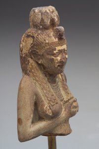Isis, Det Nye Rige (1550-1085.f.Kr.) (sten) af New Kingdom Egyptian
