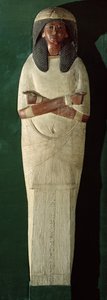 Lågpanel af Piays Mumie, ca. 1279-1213 f.Kr. (malet træ, stuk)
