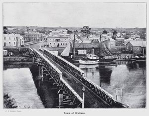 New Plymouth, New Zealand: Town of Waitara (s/h foto)
