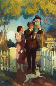Ankommer Hjem af Newell Convers Wyeth