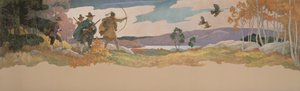 Tyrkietjægerne, 1941 af Newell Convers Wyeth