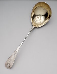 Suppeske, ca. 1860 (mønt sølv og forgyldt) af Newell Harding and Co.