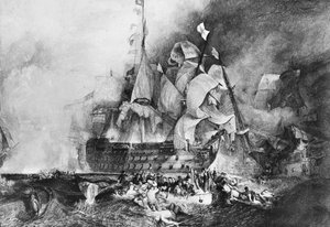 HMS Victory, britisk krigsskib, c1805