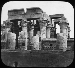 Kom Ombo-templet, Egypten, c1890