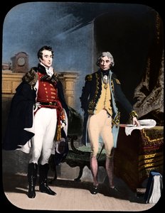 Hæren og flåden, Wellington og Nelson, c1805.