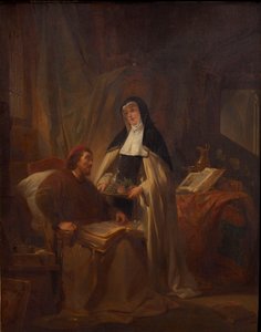 Hans medlemskab på Sint-Jan Hospitalet i Brugge,