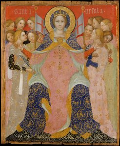 Sankt Ursula og hendes jomfruer, ca. 1410. af Niccolò di Pietro