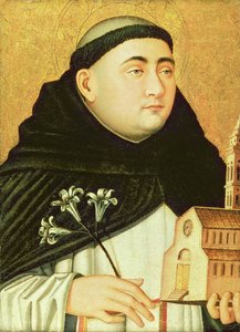Buste af Saint Dominic, ca. 1455 af Niccolo Antonio Colantonio