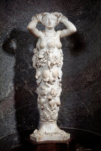 Allegori af naturen. Marmorskulptur af Niccolo Tribolo (1500-1550) af Niccolo Tribolo