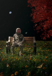 Astronautens rumhave af Nicebleed