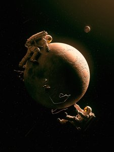Udforskning af kosmiske planeter af Nicebleed