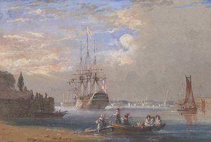 H.M.S. St. Vincent i Plymouth