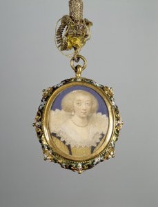 En dame fra dronning Elizabeths hof