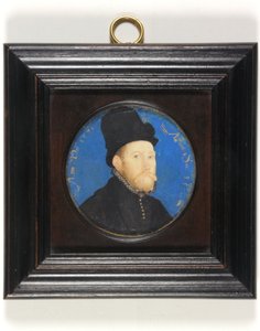 Oliver St John af Nicholas Hilliard