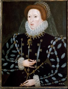 Portræt af dronning Elizabeth I af England