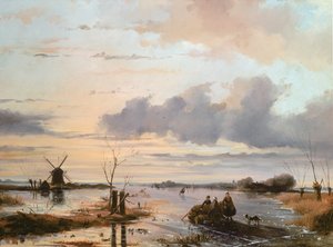 Senvinter i Holland af Nicholas Jan Roosenboom