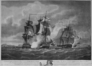 Tilfangetagelse af modstandsbevægelsen og Constance c1798 af Nicholas Pocock