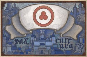 Fredens banner, 1931 af Nikolai Konstantinowitsch Roerich