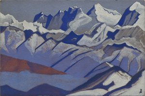 Everest, 1936 af Nicholas Roerich