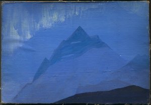 Himalaya, Regn, 1933 af Nicholas Roerich