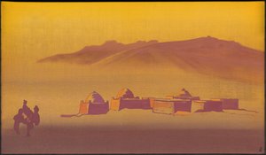 Karakirghizes, 1932 af Nicholas Roerich
