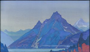 Lake of the Nagas, 1932 af Nicholas Roerich
