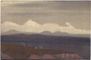 Mongoliet, Sunit, 1936 af Nicholas Roerich