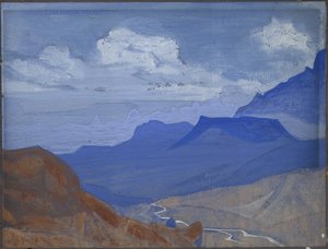 Nubra Valley, 1926 af Nicholas Roerich
