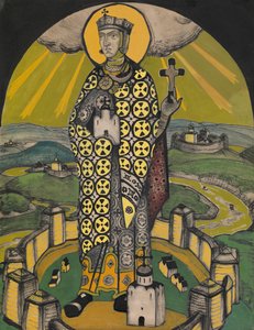 Sankt Olga, prinsesse af Kiev af Nikolai Konstantinowitsch Roerich