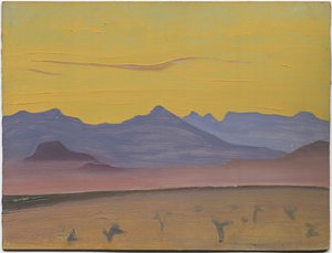 Santa Fe, 1921 af Nicholas Roerich