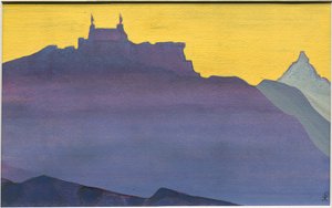 Sissu, skitse til et maleri, 1932 af Nicholas Roerich