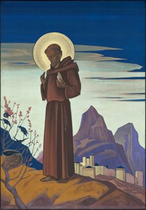 Sankt Frans, 1932 af Nicholas Roerich