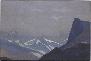 Suget Pass, 1936 af Nicholas Roerich