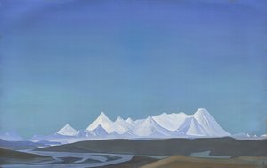 Den største og helligste af Tangla, 1932 af Nicholas Roerich
