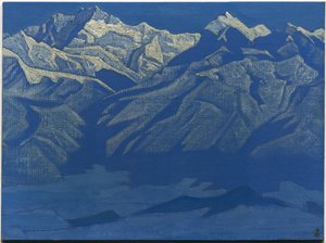 The Range, "Himalayan"-serien, 1924 af Nicholas Roerich